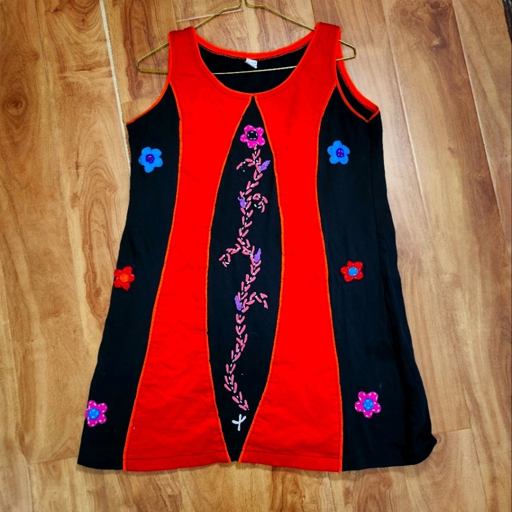 Retro mini dress
